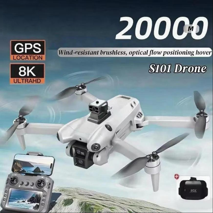 Drone Gimbal 3 Axis - Xiaomi S101 Drone 8K HD Professionele