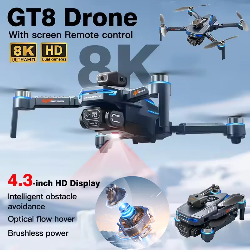 Drone Gimbal 3 Axis - Goedgekeurd door ANATEL Nieuwe drone 4K