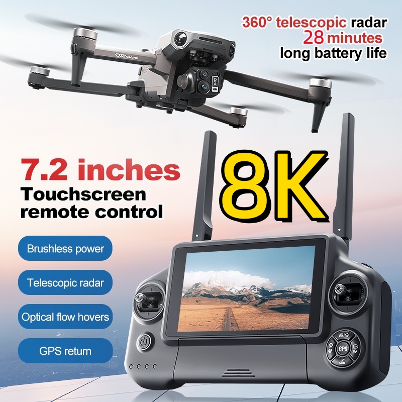8K 3-assige Gimbal Brushless 7 - Drone Gimbal 3 Axis recensie en prijs