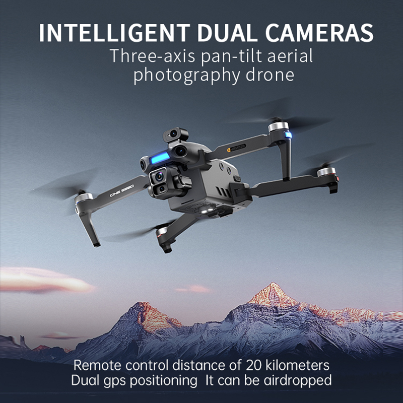 2026 Nieuwe 8K Dual Camera Dro - Drone Gimbal 3 Axis recensie en prijs