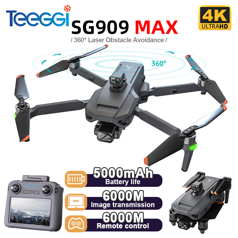 Teeggi SG909 MAX GPS-drone met - Drone Gimbal Case recensie en prijs