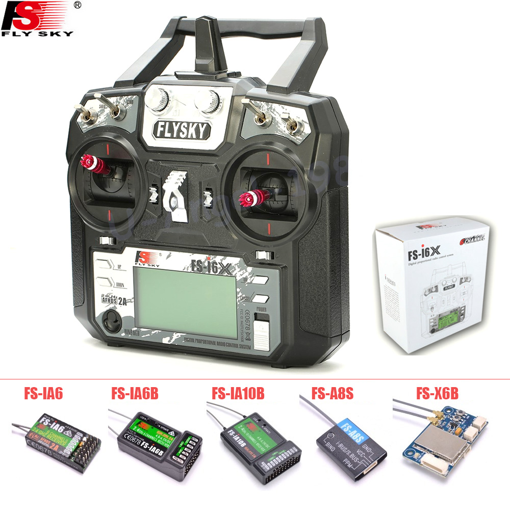FLYSKY FS-i6X FS i6X 10CH 2,4  - Drone Gimbal Controller recensie en prijs