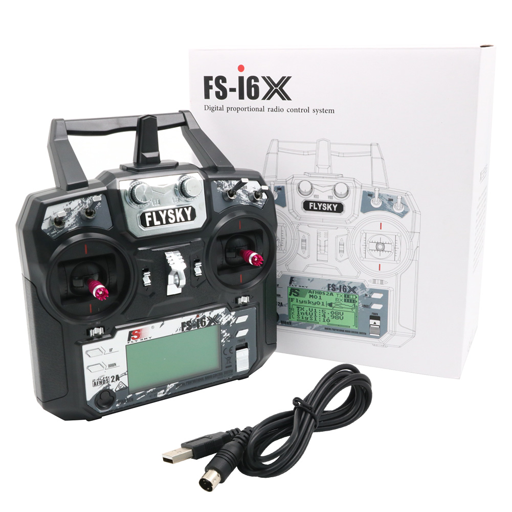 FLYSKY FS-i6X FS i6X 10CH 2,4  - Drone Gimbal Controller recensie en prijs